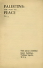 1946-1947 Palestine The Way to Peace